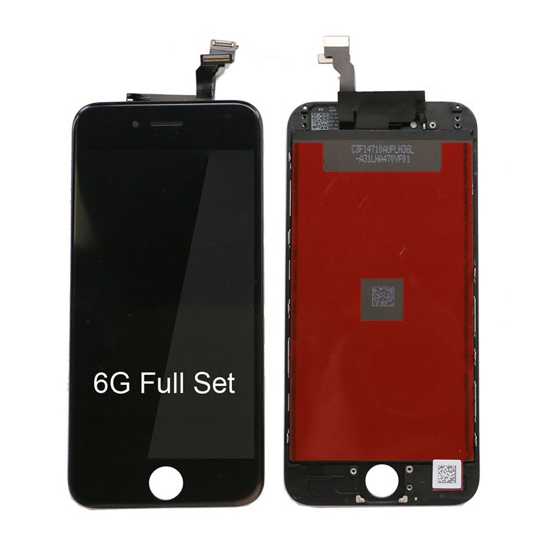Replacement Full LCD Touch Screen For Iphone 6G 4.7 Inch LCD Black Color Mobile Phone Display