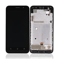 Full LCD Display Touch Screen Digitizer Glass Assembly With Frame For Asus Zenfone Go 5 Lite ZB500KG